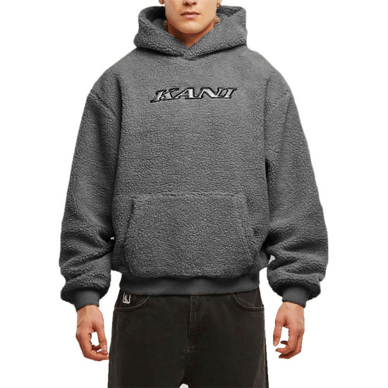 Karl Kani Ανδρικό φούτερ Kani Silver Teddy Hoodie